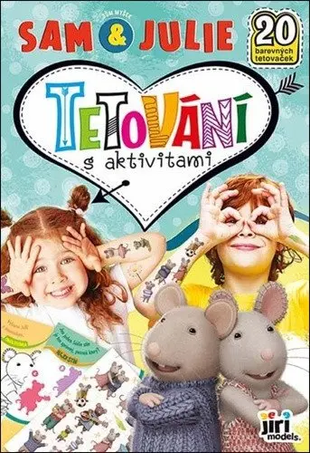 Tetování s aktivitami Dům myšek Sam & Julie - -