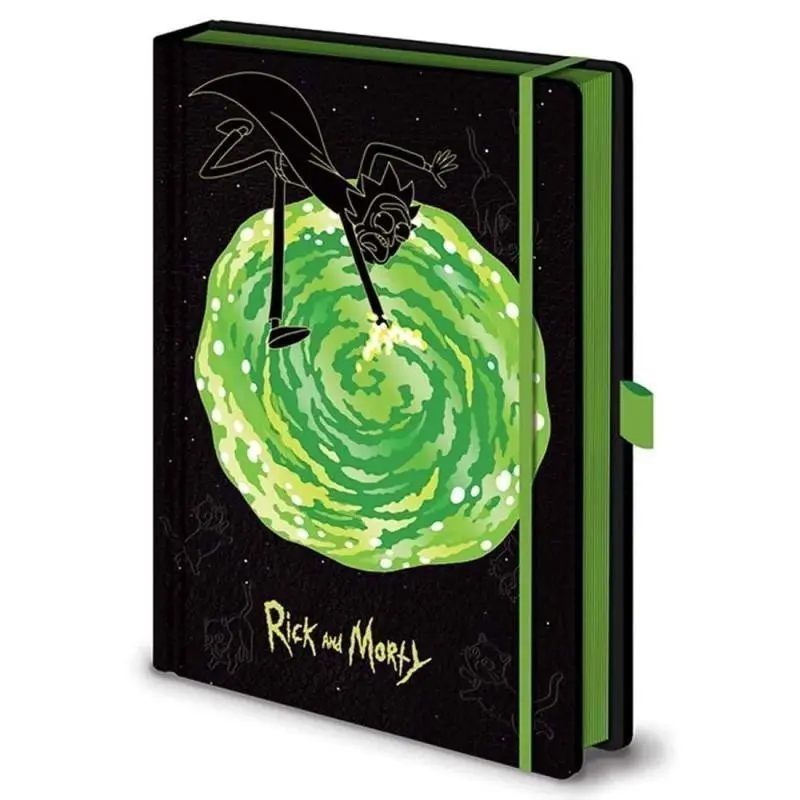 Rick a Morty Blok A5 premium - Pyramid