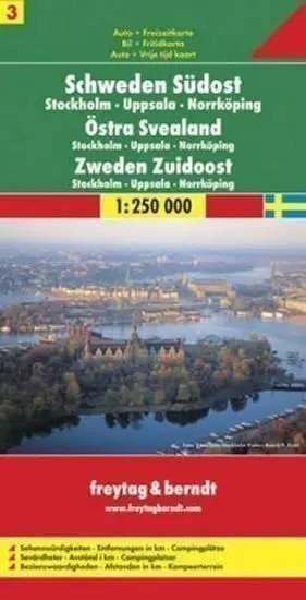 Schweden Südost 1:250 000