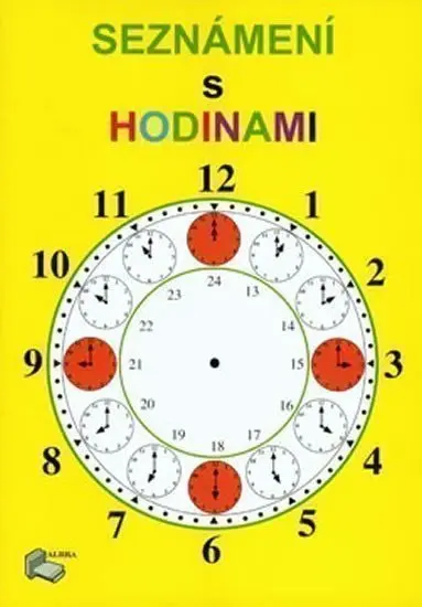 Seznámení s hodinami - pracovní sešit