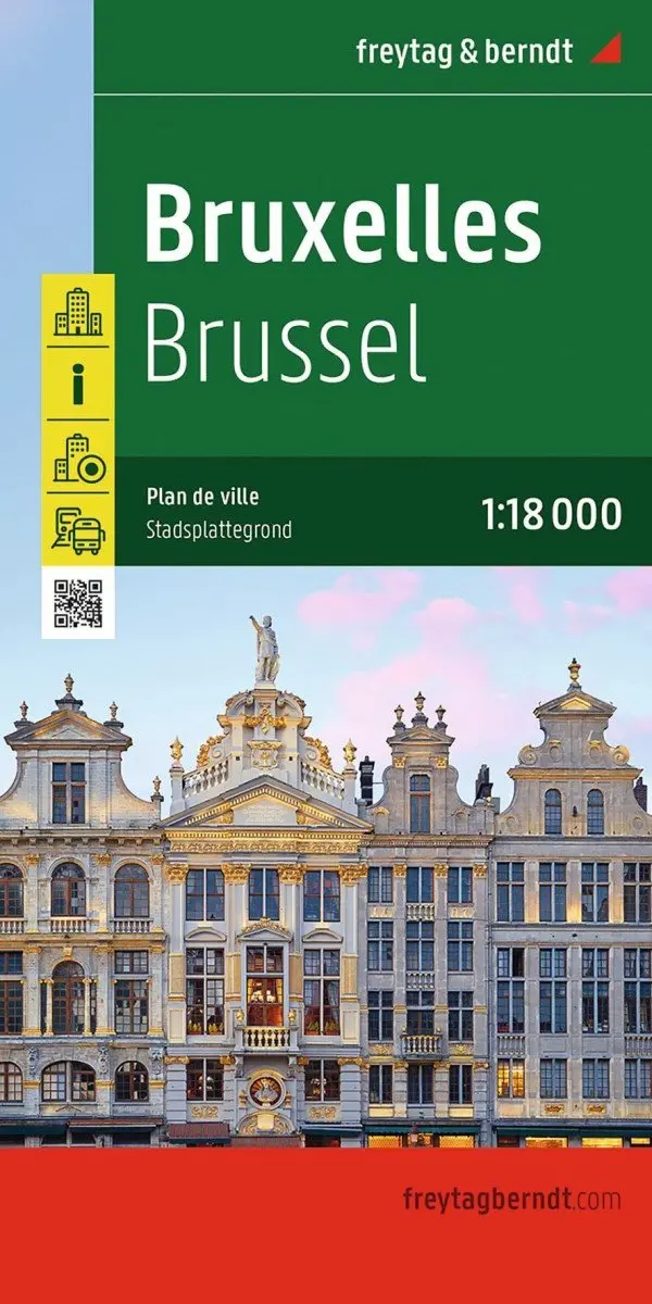 Brusel 1:18 000 / mapa města