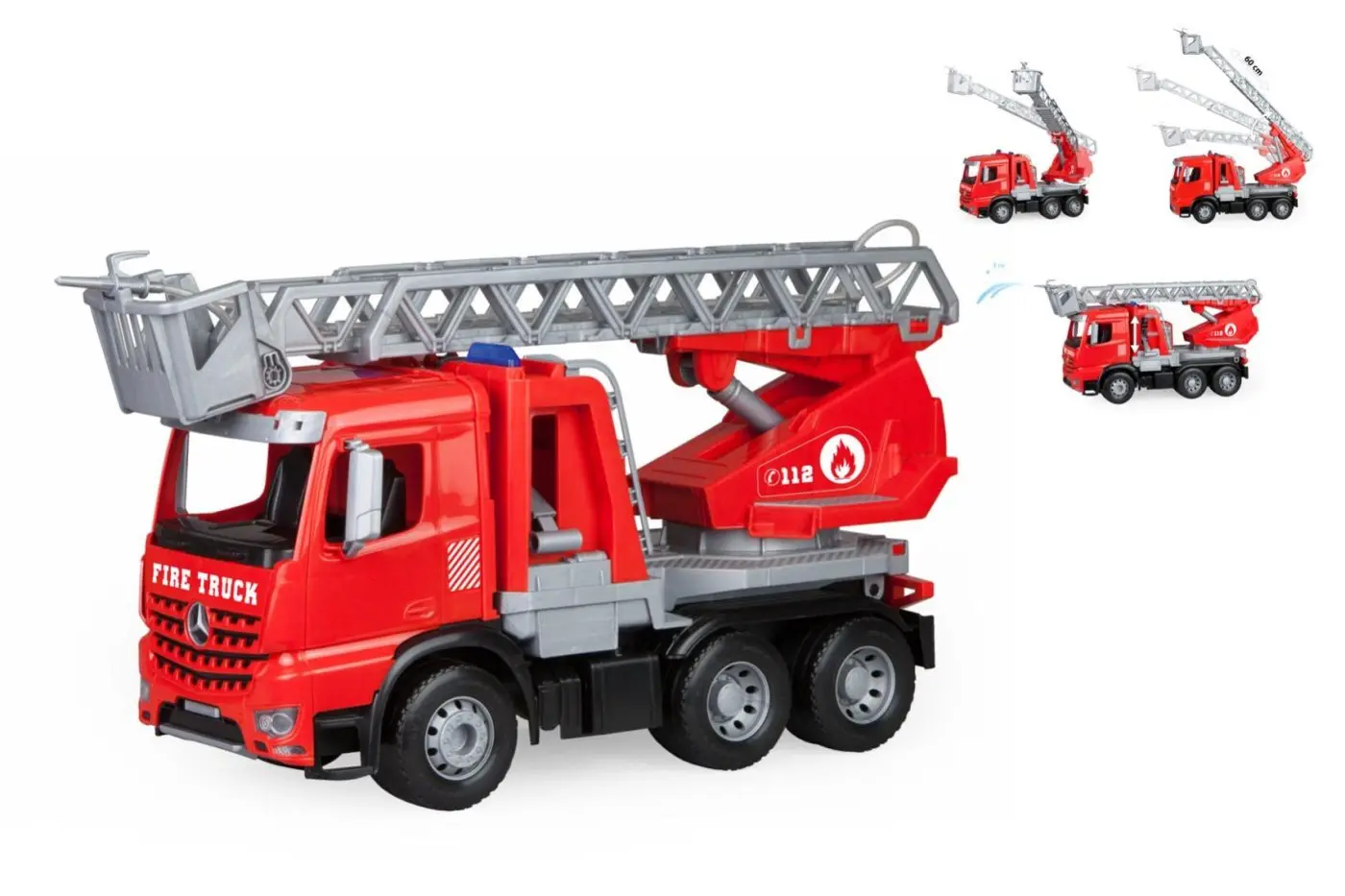 Auto hasiči Mercedes Arocs s žebříkem