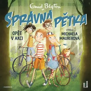 CD Správná pětka opět v akci (Čte Michaela Maurerová) (audiokniha) - Enid Blytonová