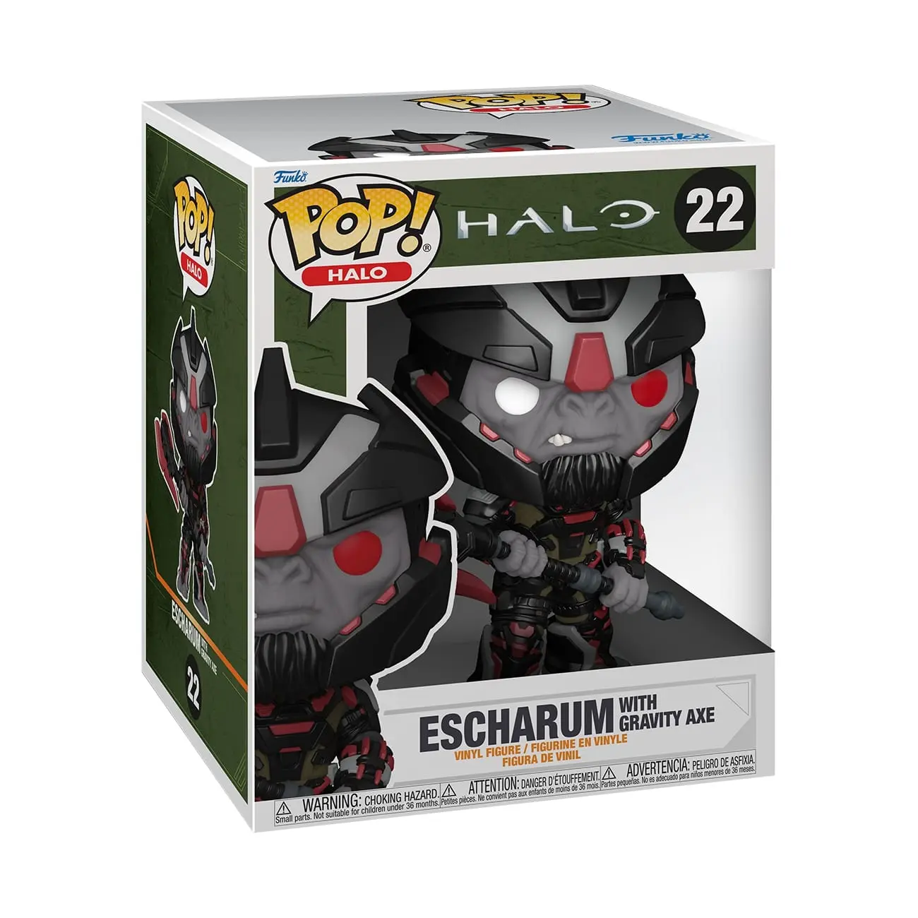 Funko POP Super: Halo Infinite - 6 Escharum w/Axe