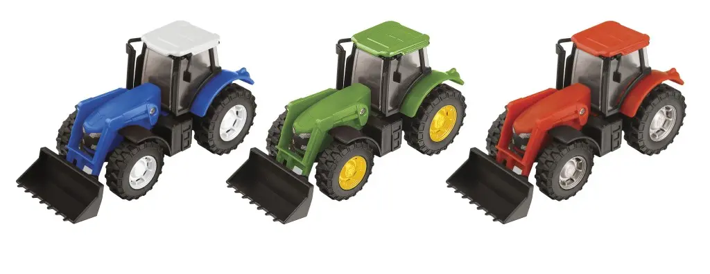 Alltoys Teamsterz Traktor - Červená