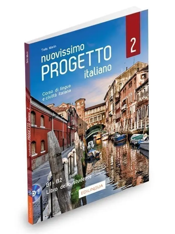 Nuovissimo Progetto italiano 2 B1-2 Libro+DVD Video