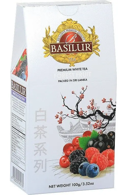 BASILUR- White Tea Forest Fruit 100g