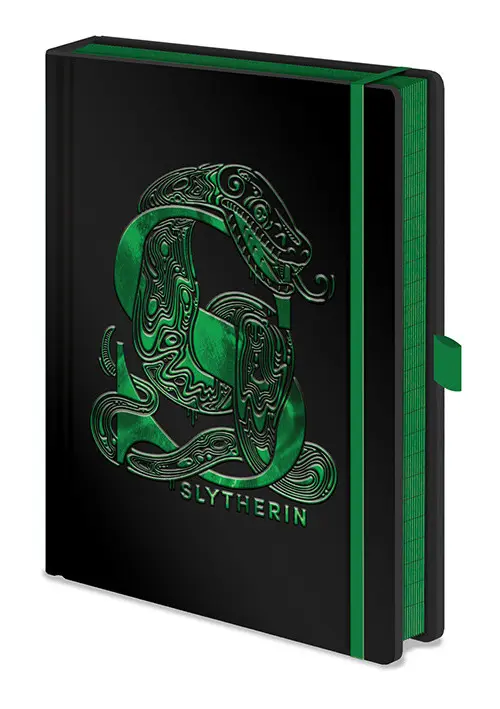 Poznámkový A5 blok Harry Potter: Slytherin Foil (Zmijozel)