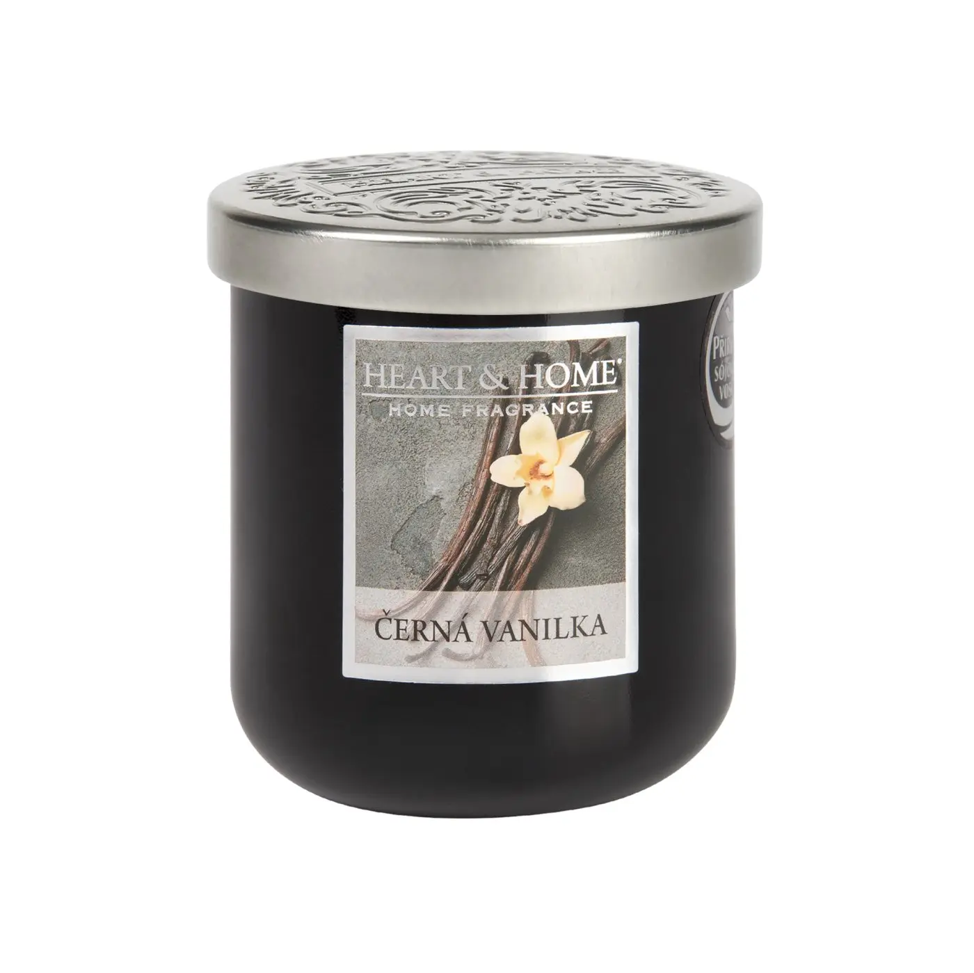 Střední svíčka - Černá vanilka - Albi