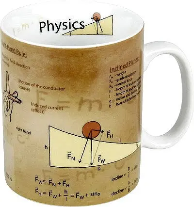 Physics - vědecký hrnek Fyzika