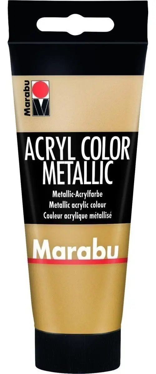 Marabu Acryl Color akrylová barva - zlatá 100 ml