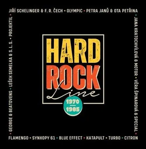CD Hard Rock Line 1970-1985 - František Ringo Čech