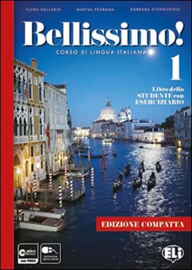 Bellissimo! 1 - Libro dello Studente con Eserciziario + Online MP3 Audio Files (Edizione c
