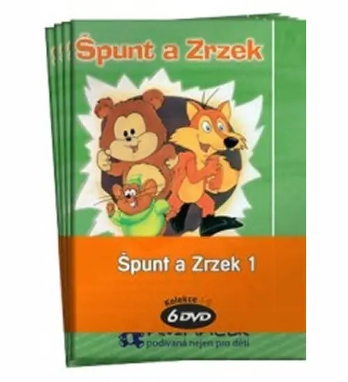Špunt a Zrzek 1. - kolekce 6 DVD