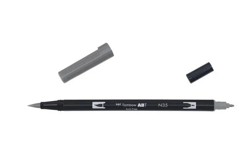 Tombow Oboustranný štětcový fix ABT - cool grey 12