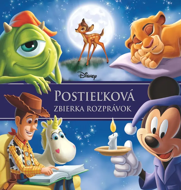 Disney - Postieľková zbierka rozprávok - kolektiv autorů