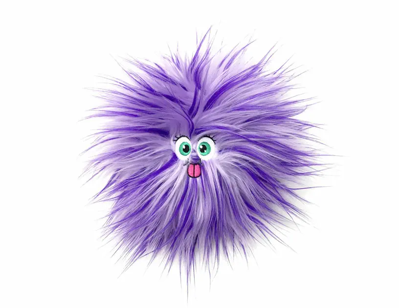 EP Line Fluffy Friends Fialová