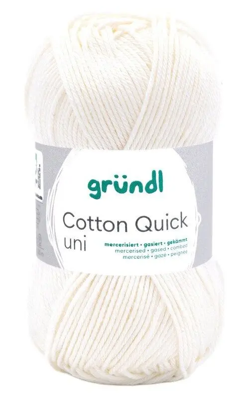 Příze 865-132 - Cotton Quick Vlněná Bílá