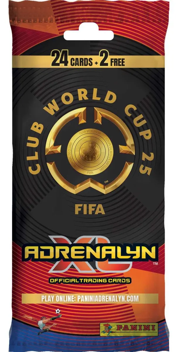 Panini FIFA CLUB WORLD CUP 2025 - ADRENALYN - FATPACK