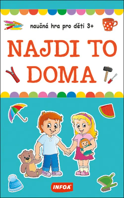 NAJDI TO DOMA - naučná hra pro děti 3+ - hra z kategorie Vzdelávacie hry