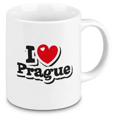 I Love Prague - hrnek