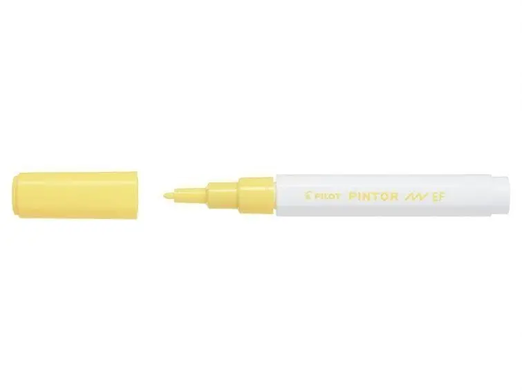 PILOT Pintor Extra Fine akrylový popisovač 0,5-0,7mm - žlutý