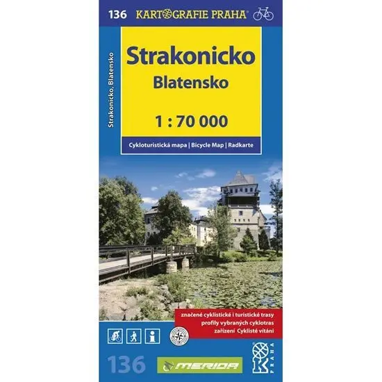 1: 70T(136)-Strakonicko,Blatensko (cyklomapa)