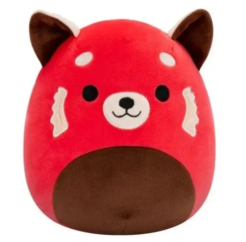 Squishmallows panda červená - cici