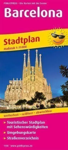Barcelona 1:11 000 / plán města