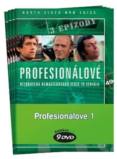 Profesionálové 1 (DVD 1-9) - kolekce (9xDVD) (papírový obal)