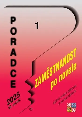 Poradce č. 1 / 2025 - Zákon o zaměstnanosti s komentářem