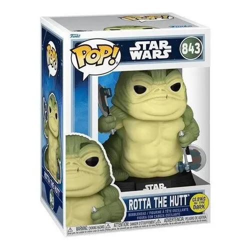 Funko POP: Star Wars - Rotta The Hutt (Glows in the Dark) #843