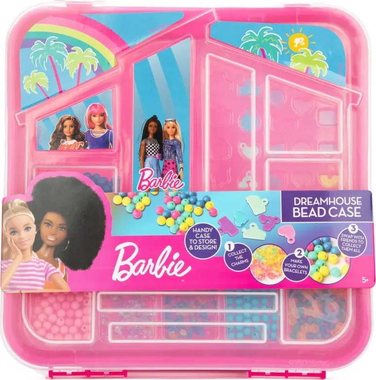 Sada na výrobu šperků v kufříku Barbie