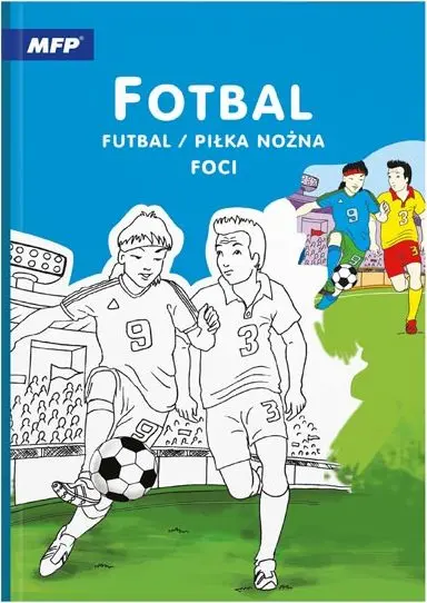 omalovánky A4 Fotbal 210x295mm/16