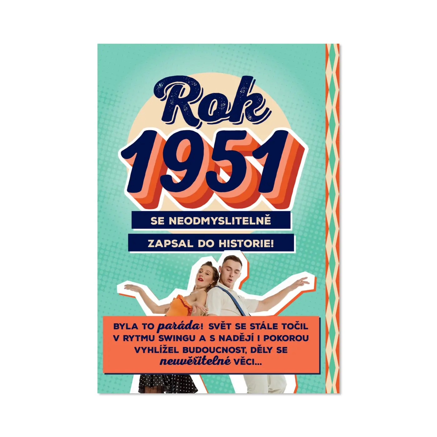 Retro přání - 1951 - Albi