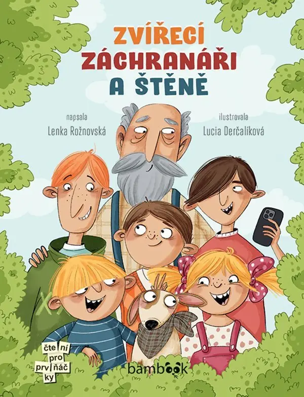 Zvířecí záchranáři a štěně