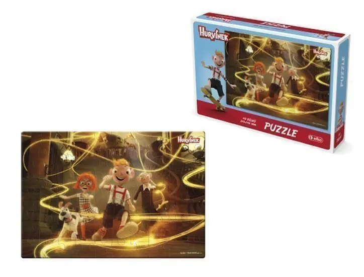 Efko Puzzle - HURVÍNEK II - 60 dílků