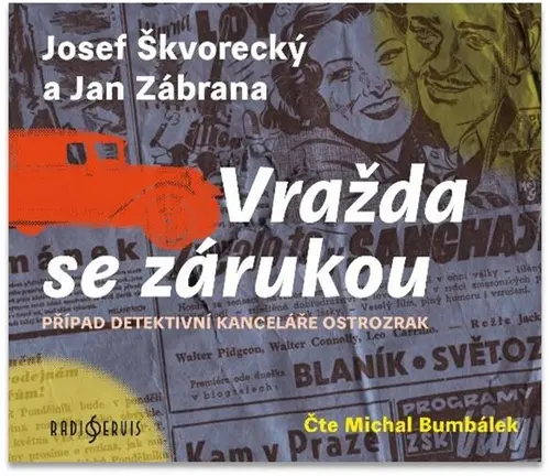 CD Vražda se zárukou (Čte Michal Bumbálek) (audiokniha) - Josef Škvorecký