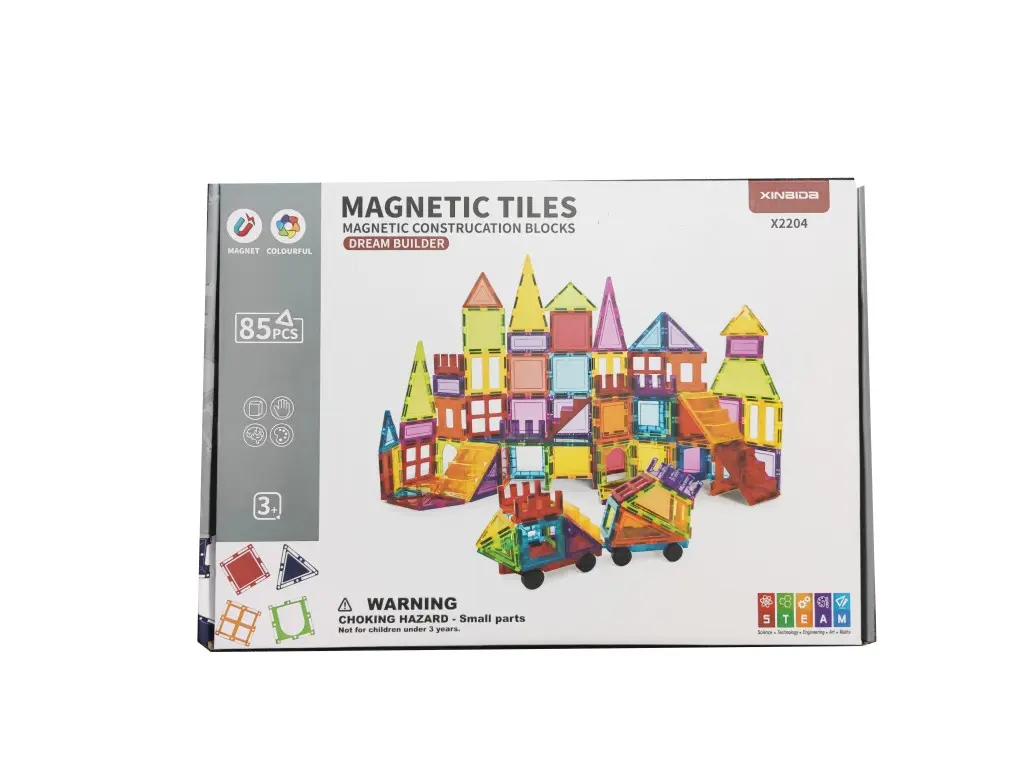 Magnetická stavebnice 85ks