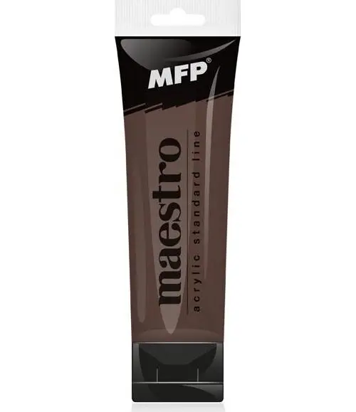 Akrylová barva MFP Maestro 75ml - burnt umber
