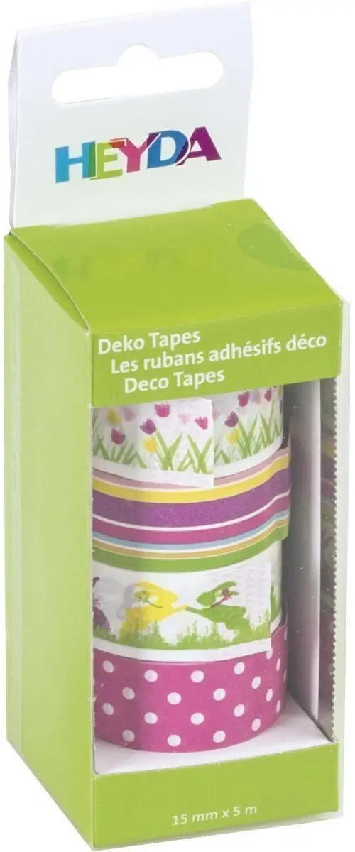 HEYDA Sada ozdobných lepicích pásek - tulipány