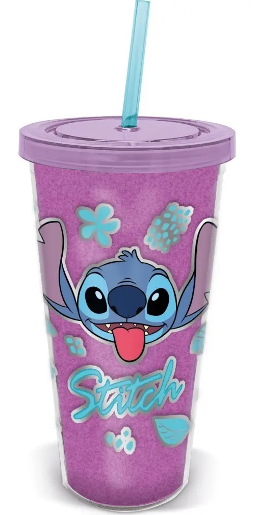Stitch Cestovní Hrnek Fashion 560 ml - Fialový - EPEE