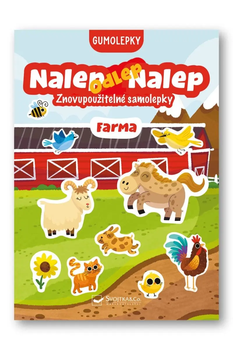 Nalep-odlep-nalep! Gumolepky Farma