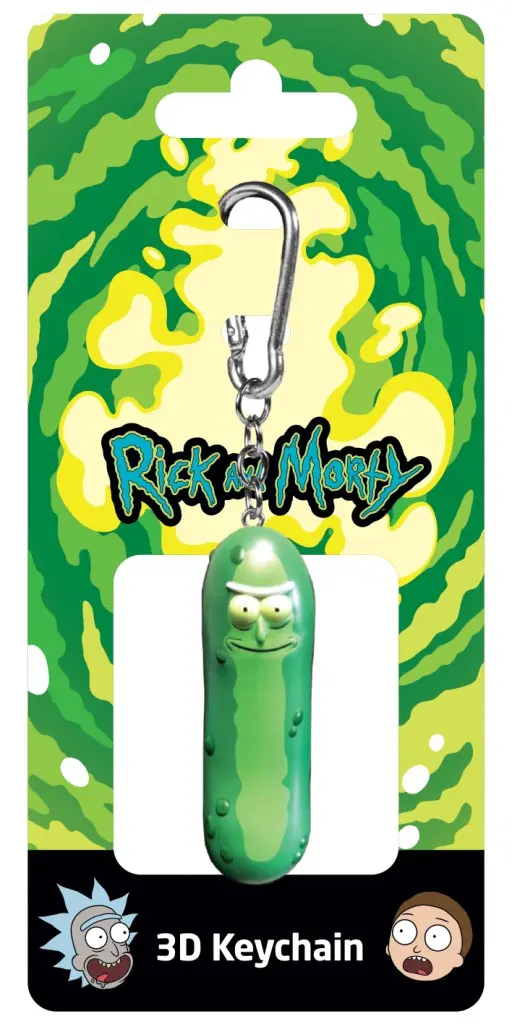 Pyramid International Rick a Morty 3D klíčenka