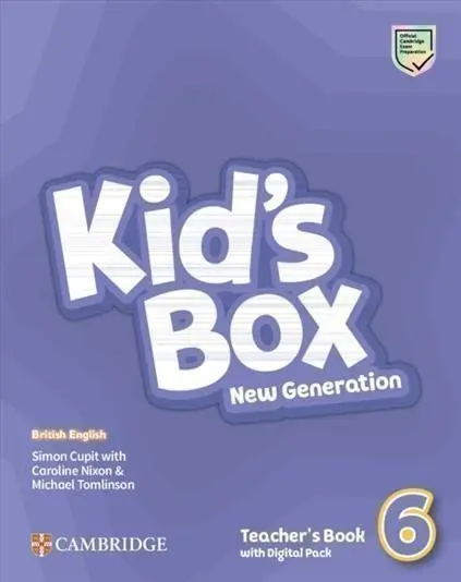 Kid´s Box New Generation 6 Teacher´s Book with Digital Pack British English - Caroline Nixon