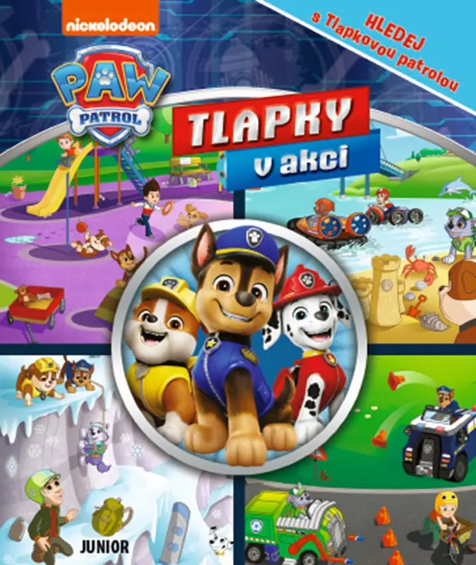 Tlapky v akci - Hledej s Tlapkovou patrolou - kolektiv autorů