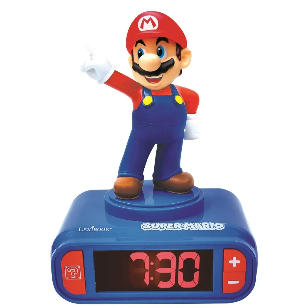 Lexibook budík Super Mario se zvuky - Lexibook