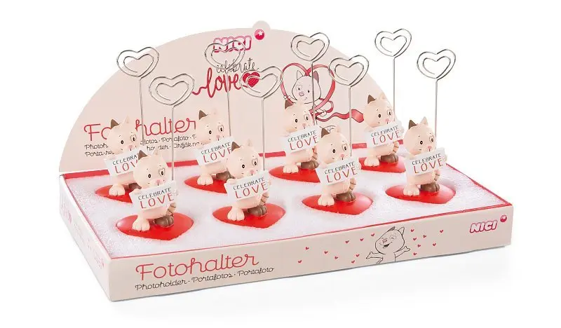 NICI držák na fotky Celebrate Love 11 cm