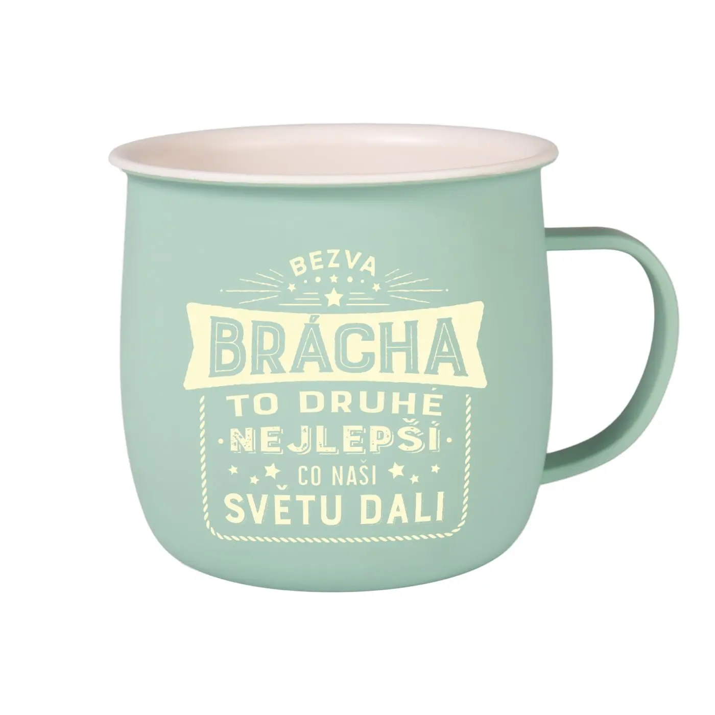Outdoorový hrnek - Bezva brácha - Albi