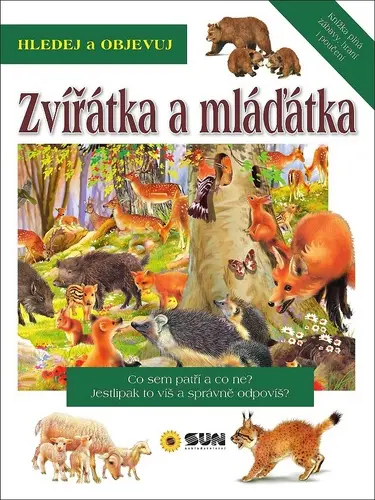 Hledej a objevuj zvířátka a mláďátka -  kolektiv autorů